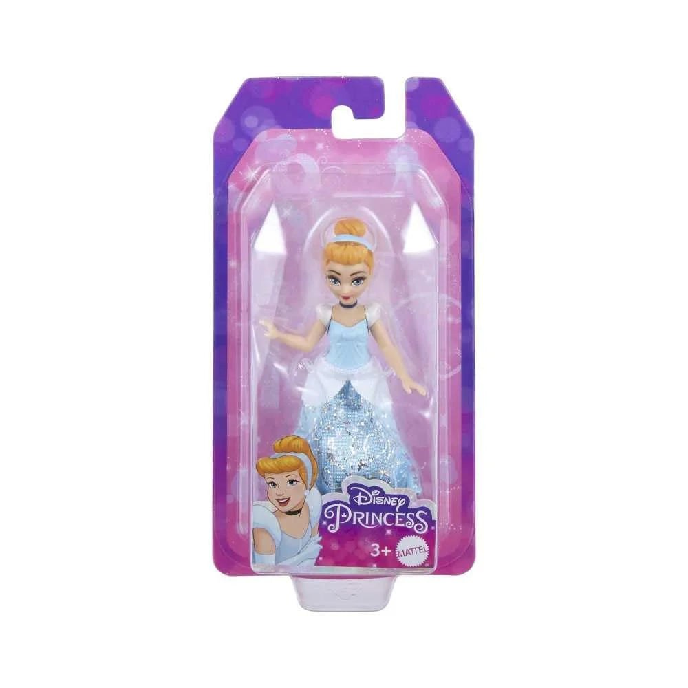 2 Disney Princess 3.5-inch Small Dolls - Cinderella & Mulan W5915