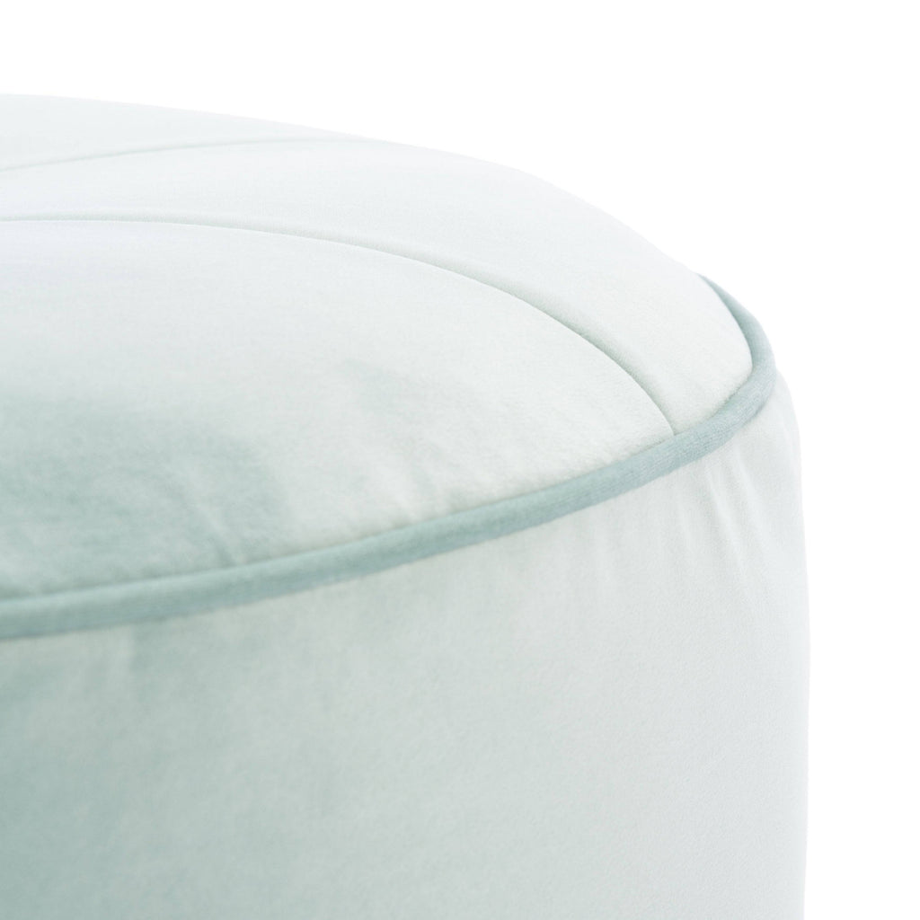Mint Round Ottoman S4129