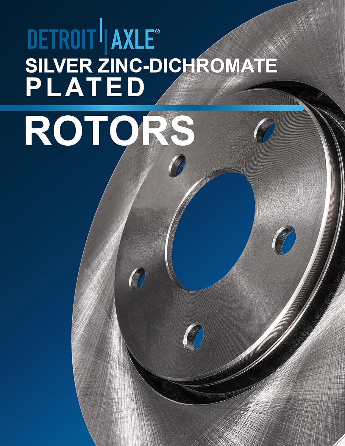 325mm Front Disc Rotors w/Brake Pads Kit 6pc Set W6267