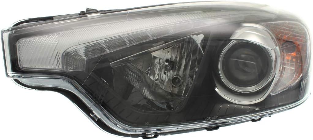 Passenger Side Halogen Headlight for Kia Forte Sedan P392197