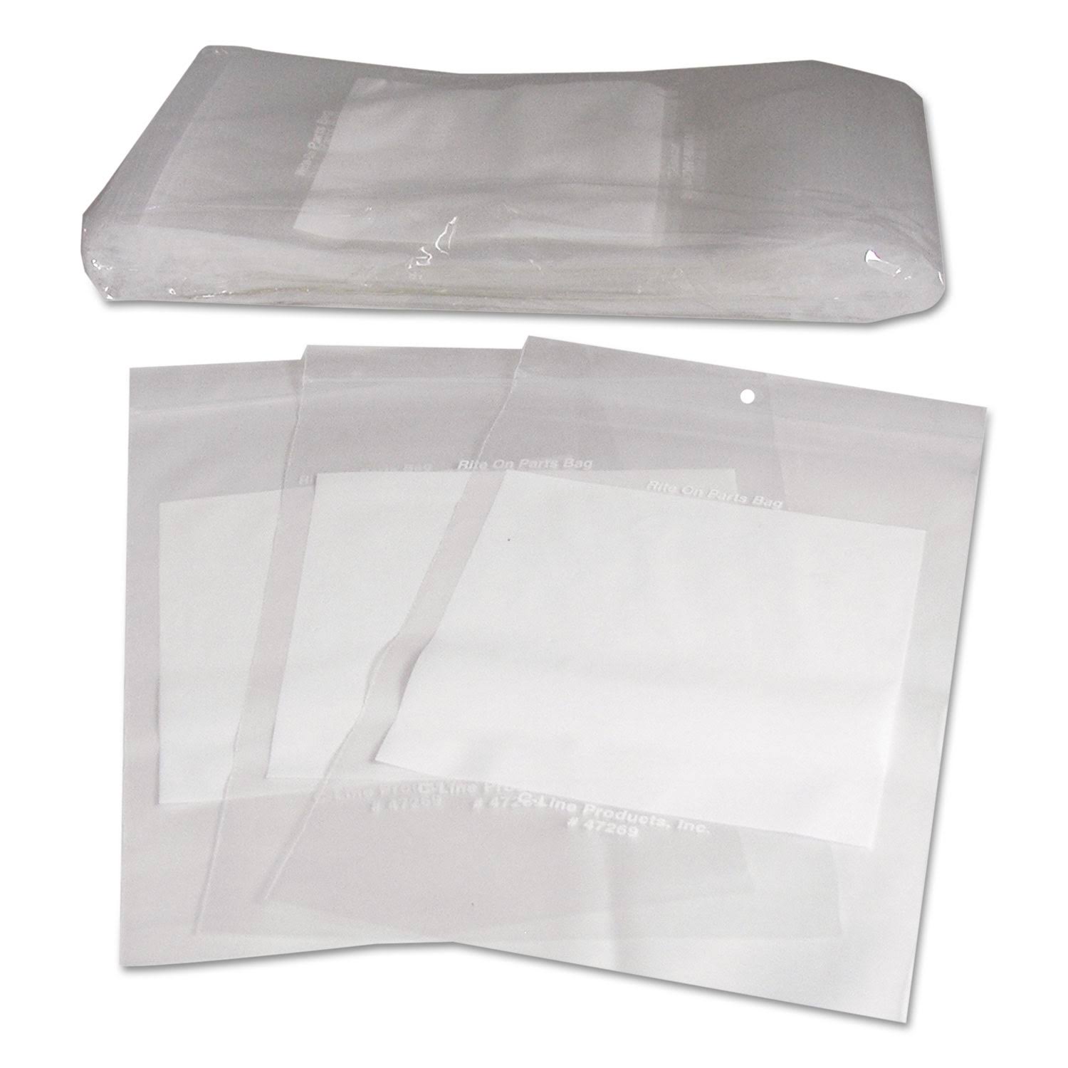 Clear Poly Small Parts Bags 6 x 9 1000/Carton L717399