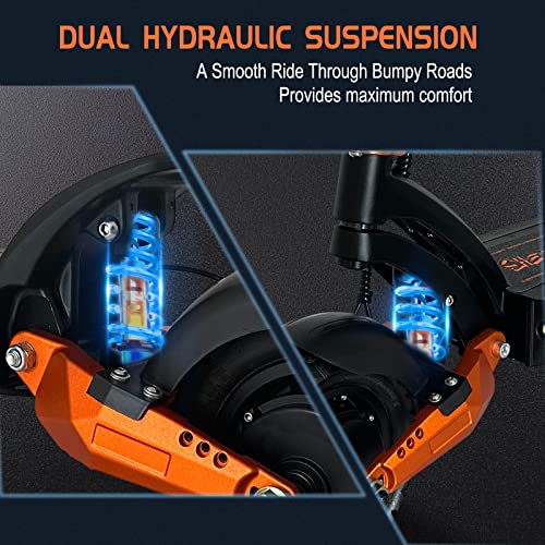 3000W Dual Motors Electric Scooter with Seat C9326
