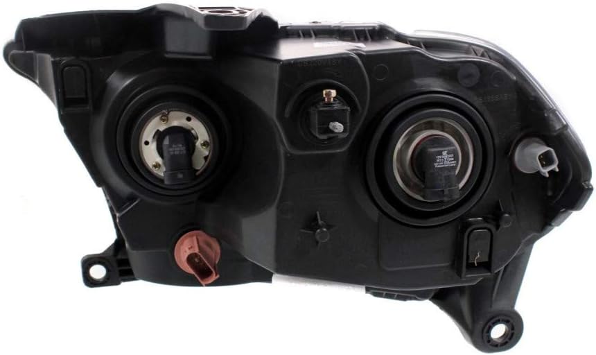 Pair Headlights Halogen Black Trim R453028