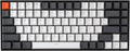 Keychron K2 75% Layout Hot-swappable Bluetooth Wireless/USB Wired Mechanical Keyboard with Gateron G Pro Blue Switch/Double-Shot Keycaps/RGB Backlit 84 Keys Computer Keyboad for Mac Windows Version 2 X702