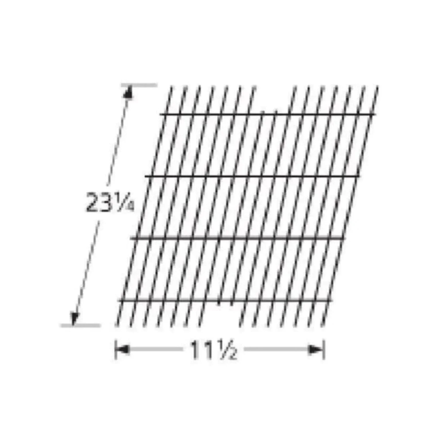 Porcelain Steel Grill Grate D44603