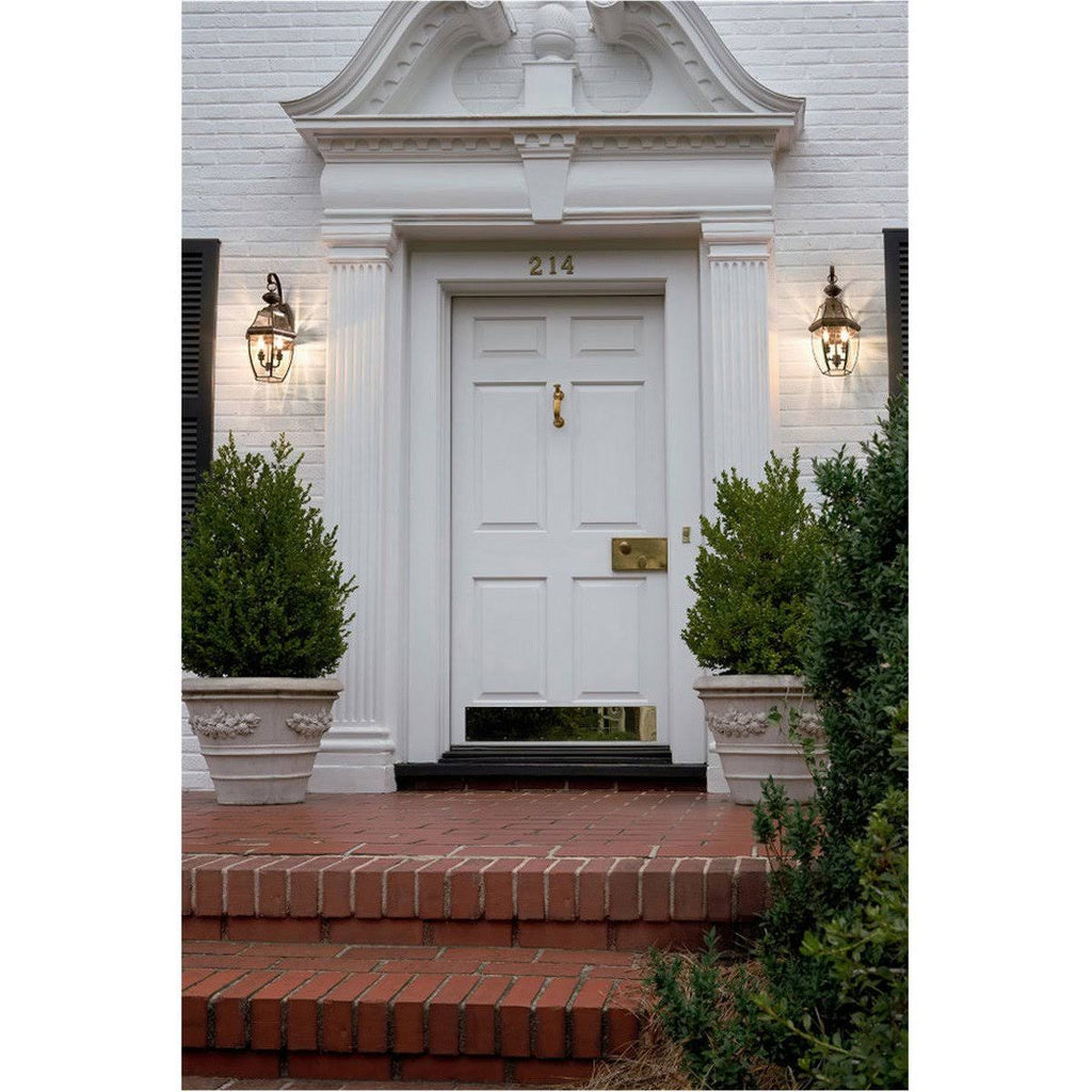 Black Outdoor Wall Lantern J8545