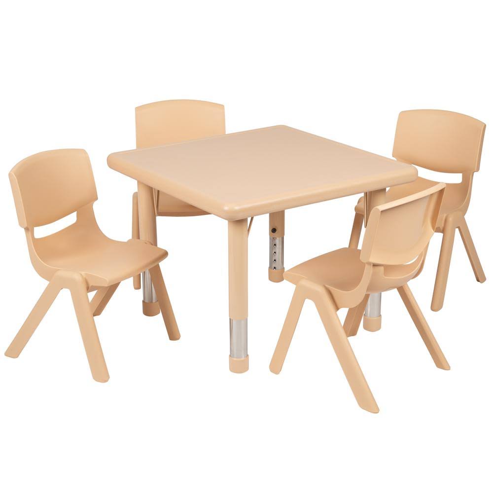 Natural Kids Table and Chair Set B6338