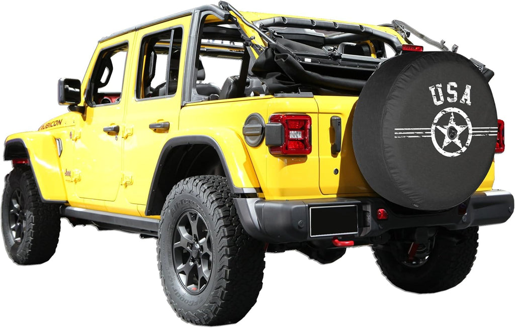 33" Soft Tire Cover for Jeep Wrangler JL Pack of 2 X637974