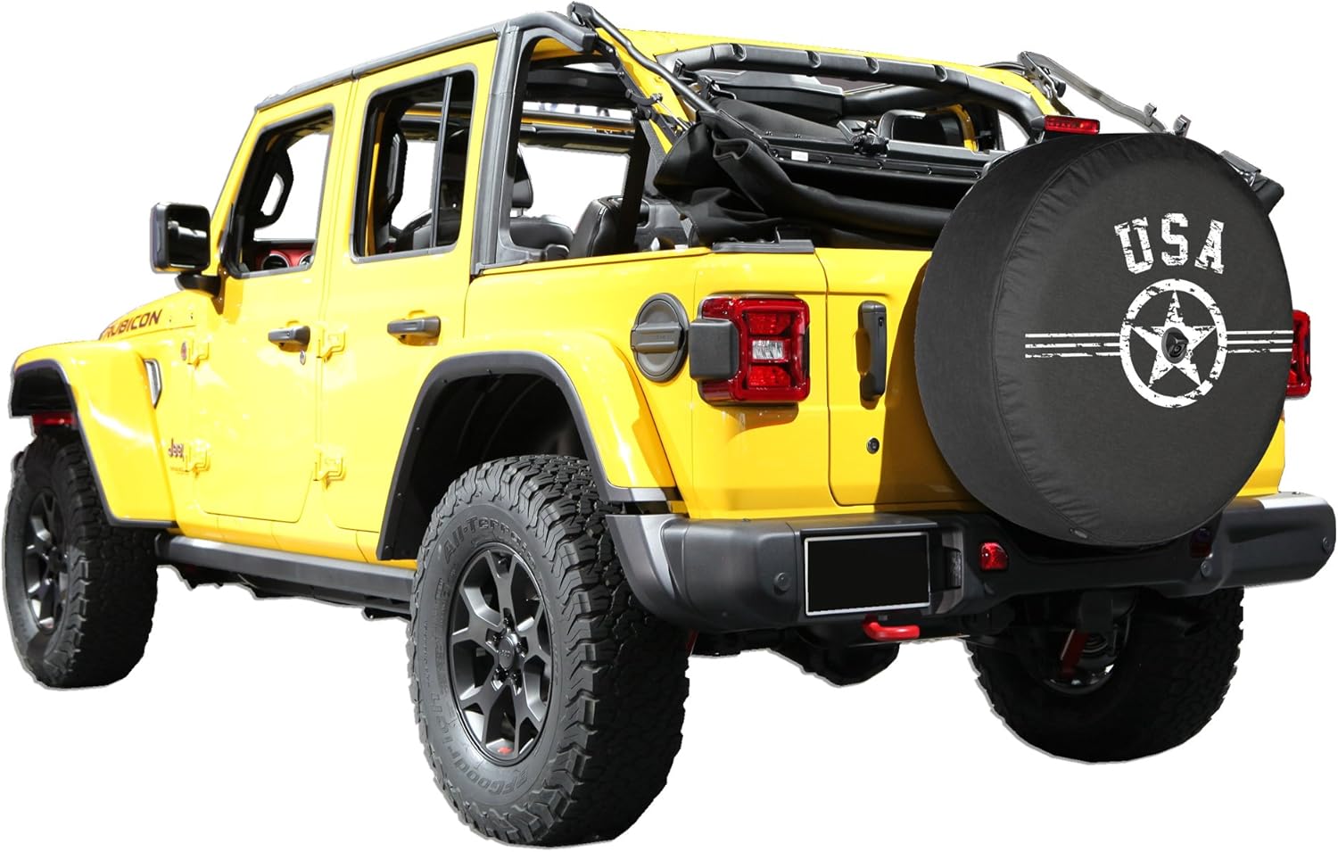 33" Soft Tire Cover for Jeep Wrangler JL Pack of 2 X637974