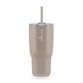 34 oz Vacuum Insulated Stainless Steel Tumbler with Lid and Straw B85418