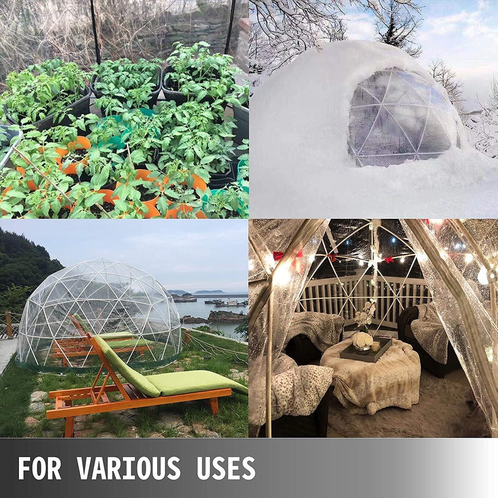 12ft Clear Geodesic Dome Tent D227505
