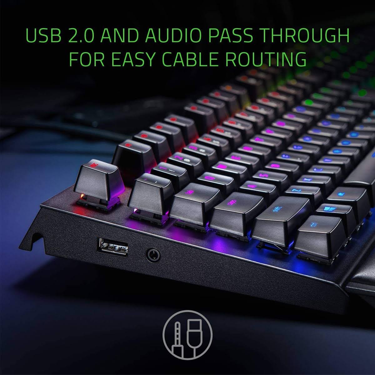 Green Mechanical Switches Mechanical Gaming Keyboard H276
