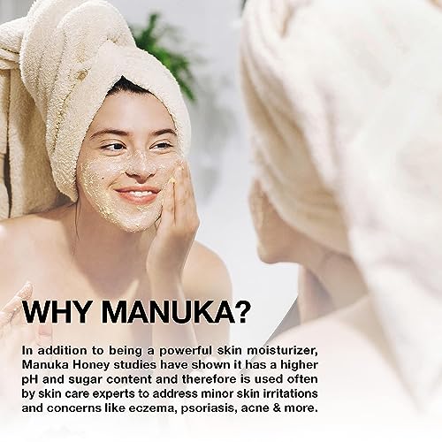 Manuka Honey Eczema Cream (4oz) Moisturizing Lotion Q82935