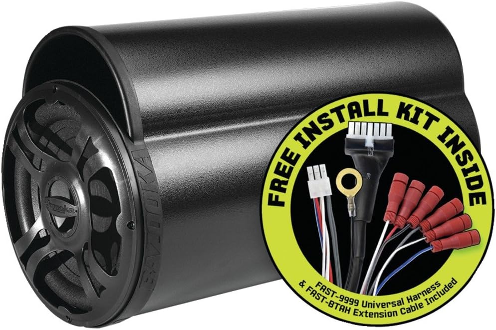 10-Inch 100-Watt Amplified Tube Subwoofer H3988