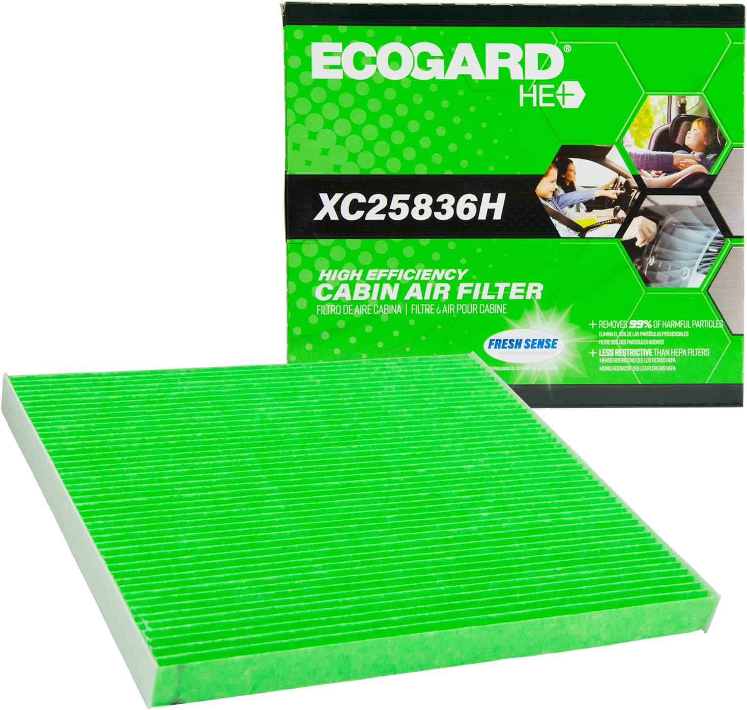 High Efficiency Cabin Air Filter with Baking Soda Q16795