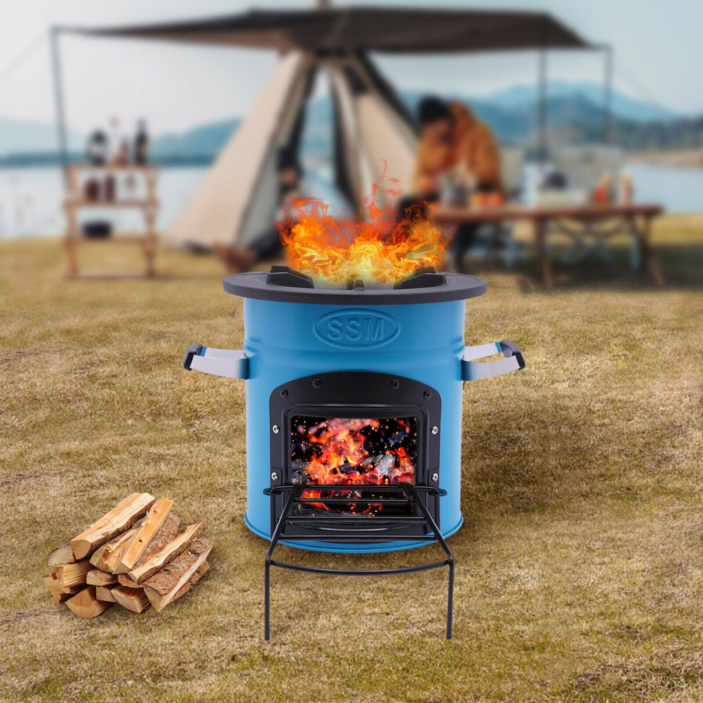 Outdoor Portable Camping Rocket Stove U6682