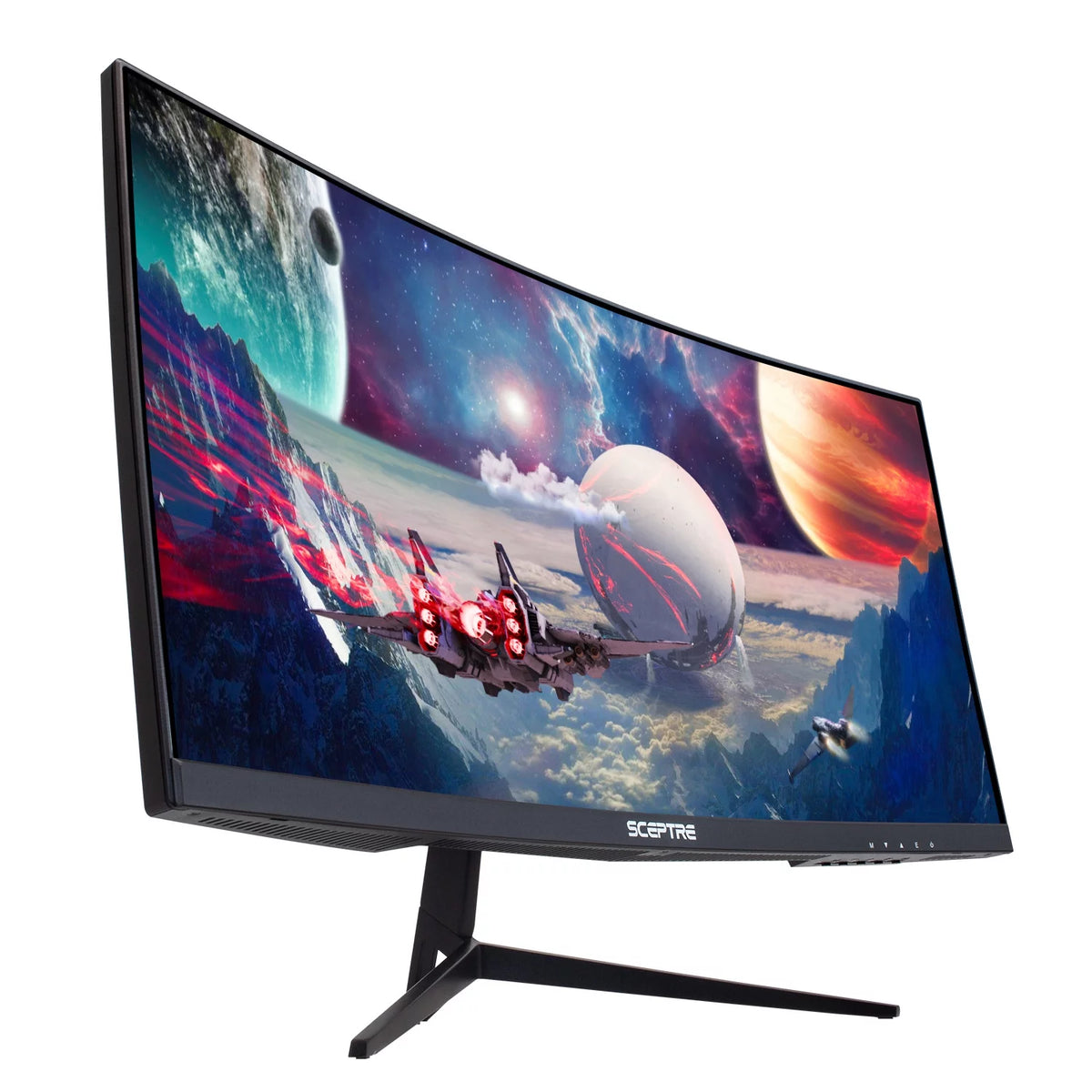 30" Curved VA LED Monitor 2560 x 1080 200 Hz Black Z356