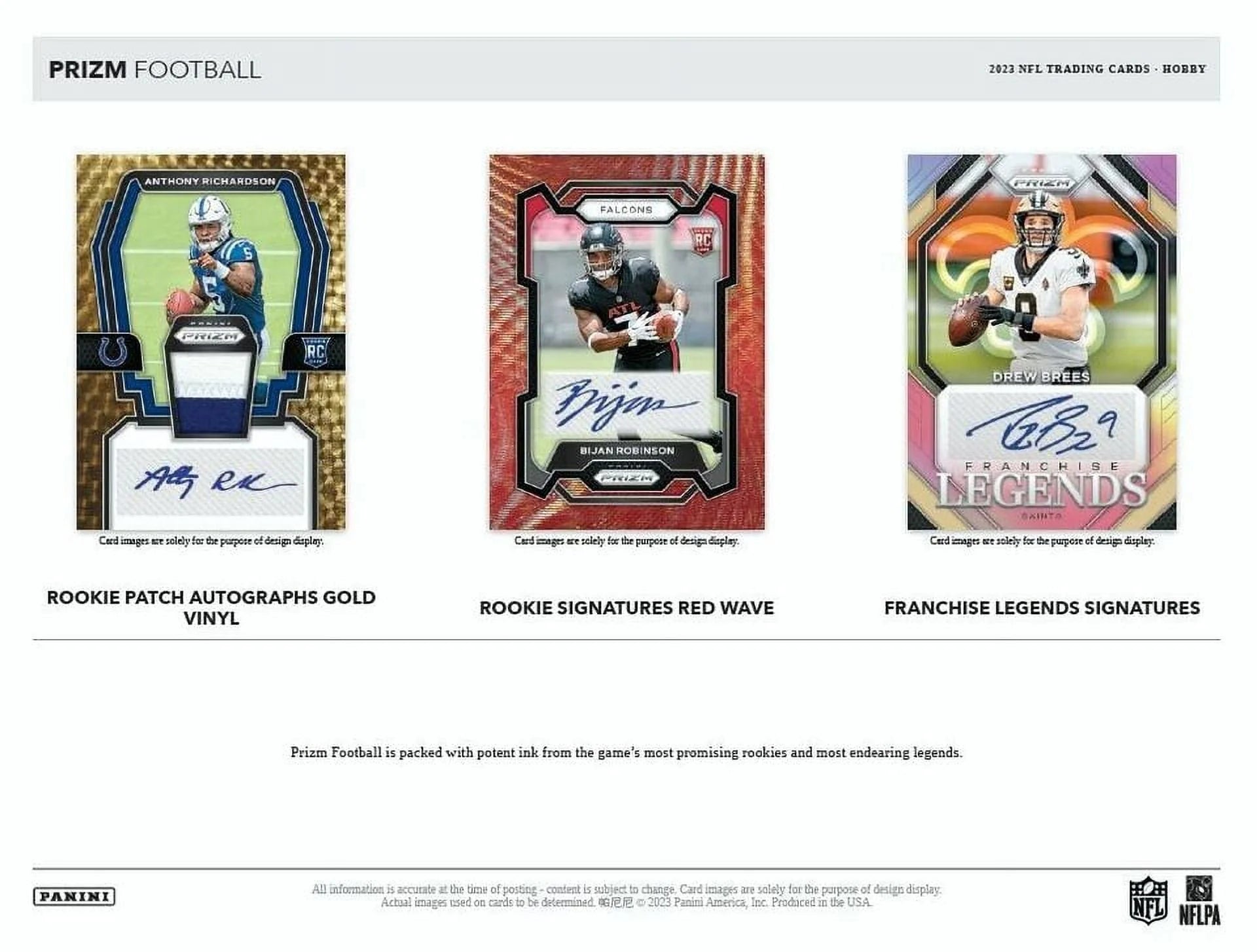 2023 Panini Prizm Football Hobby Box M6391