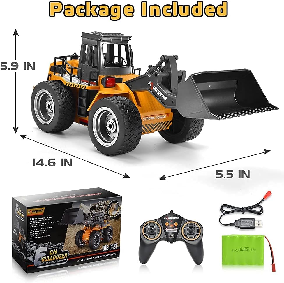 1/18 Scale RC Metal Front Loader 4WD Construction Vehicle N468