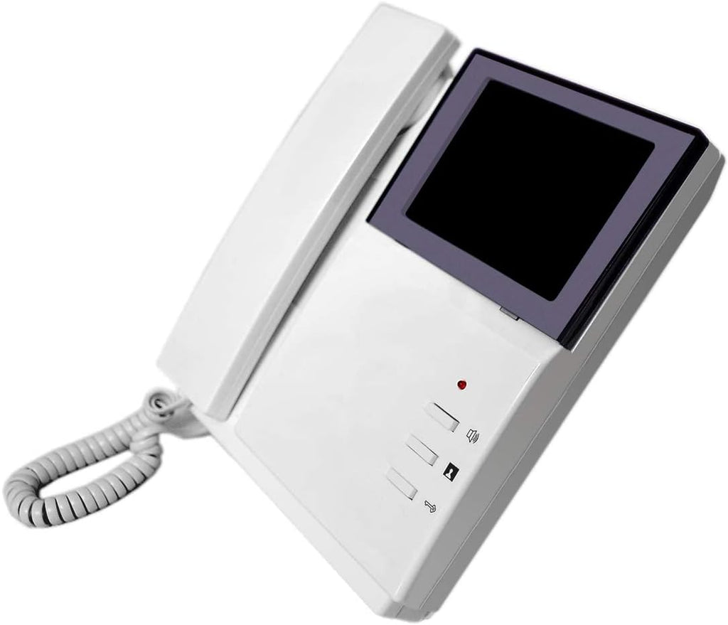 4.3 Inches Wired Video Door Phone System with LCD Monitor, IR Night Vision, Pack of 2 P109