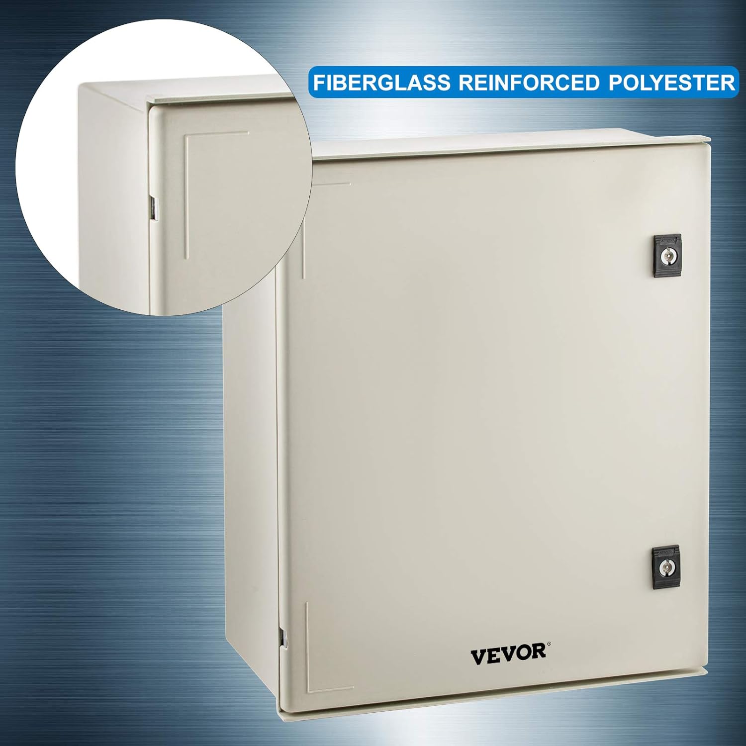 20 x 16 x 8 Inches Wall Mounted Waterproof Electrical Enclosure with Mounting Plate B957