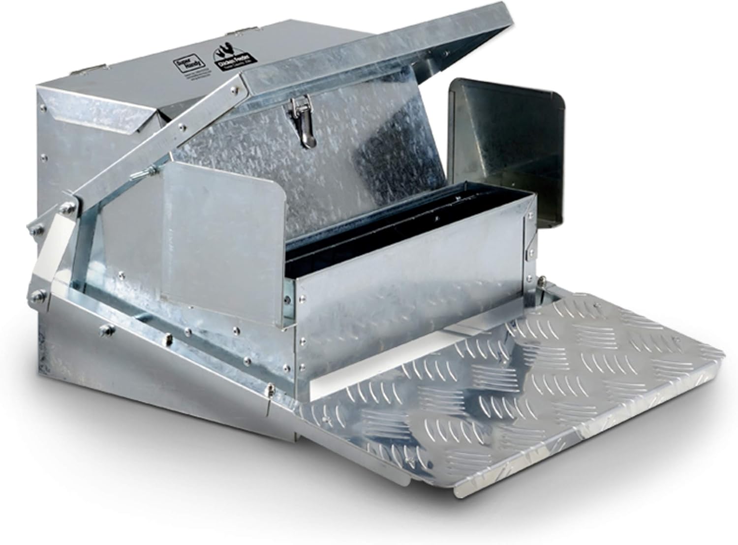 Chicken Feeder Automatic 20lbs Capacity Galvanized Steel B7191