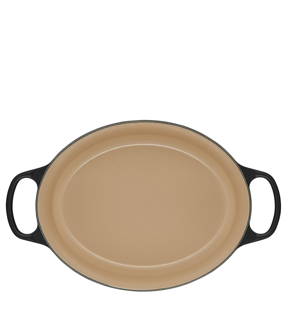 6.75-Quart Cast Iron Oval Dutch Oven Y238
