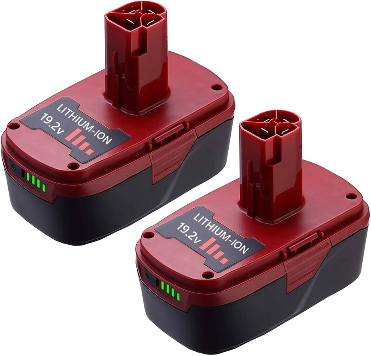 2Pack 5.0Ah C3 Lithium Battery for Craftsman 19.2 Volt Cordless Battery Pack Y196