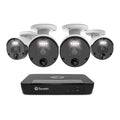 4 Camera 8 Channels PoE NVR Security Camera System Q449