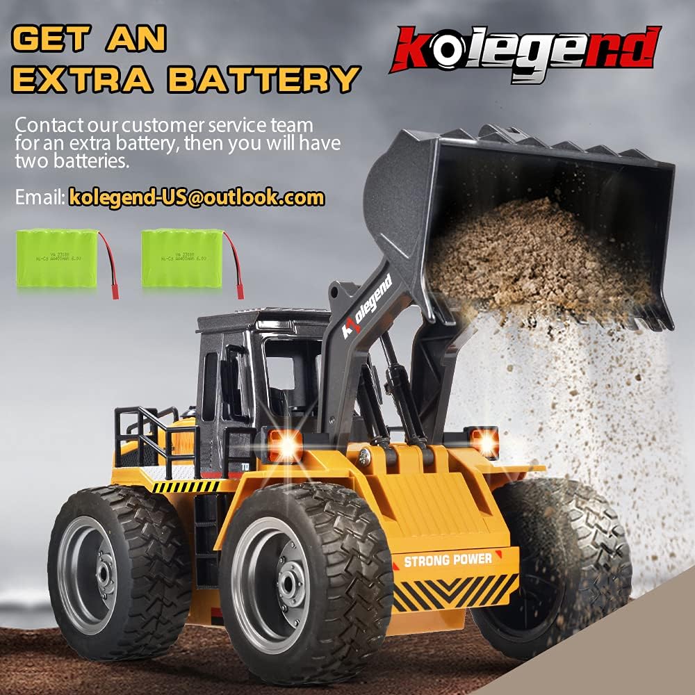 1/18 Scale RC Metal Front Loader 4WD Construction Vehicle N468