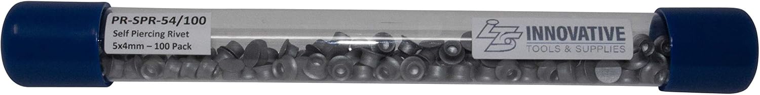 Self-Piercing Rivets 5mm x 4mm 100 Pack Pack of 2 V1298