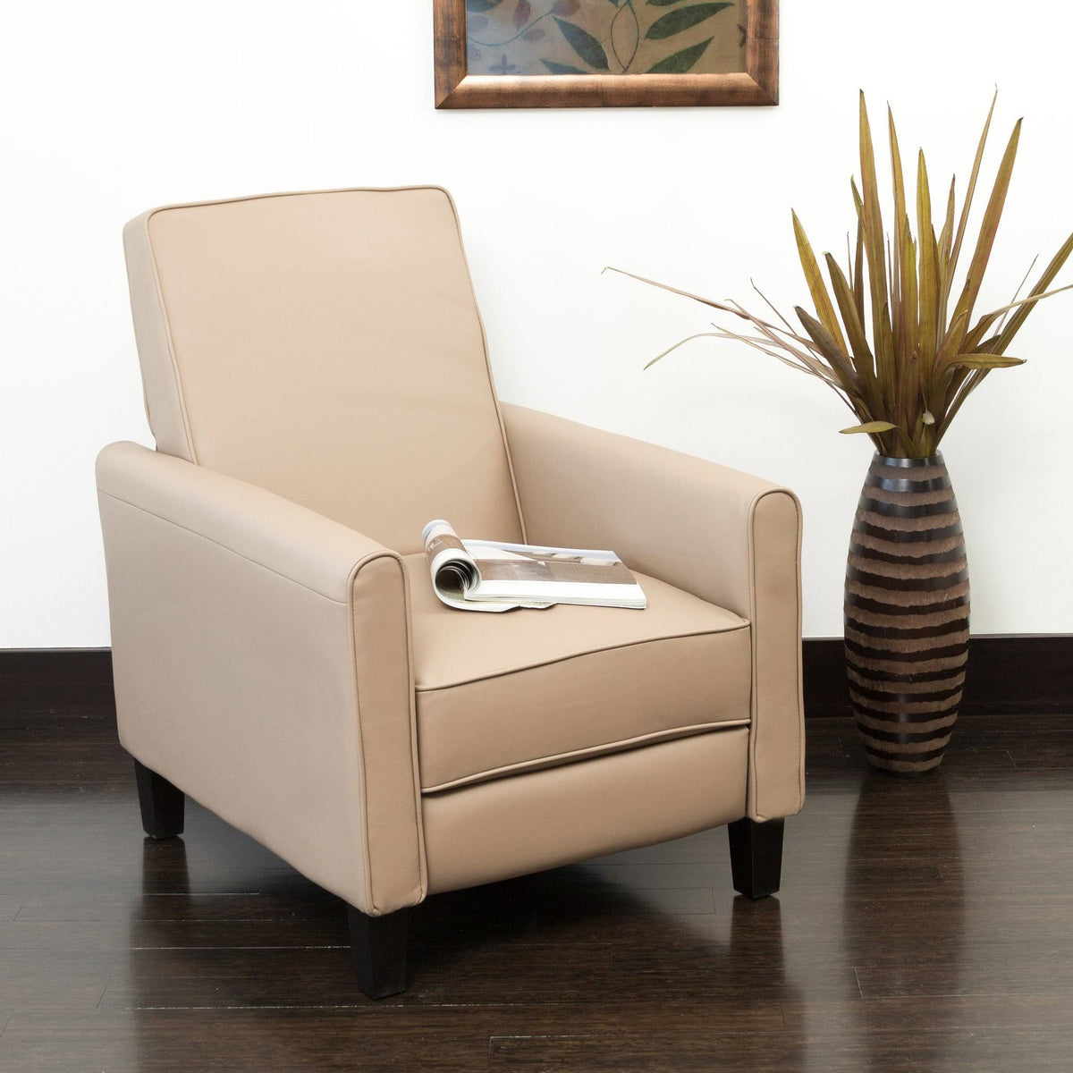 Brown Recliner Club Chair Q888106