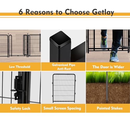 12 Panels No Dig Garden Fence Z9263