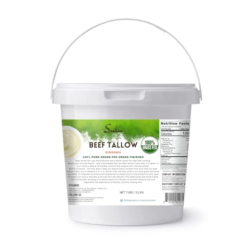 100% Pure Rendered NON GMO Beef Tallow 7LBS A39761