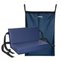 Wheelchair Foot Rest Extender Elevating Pad Leg Cushion Protector with Carrying Bag J923317