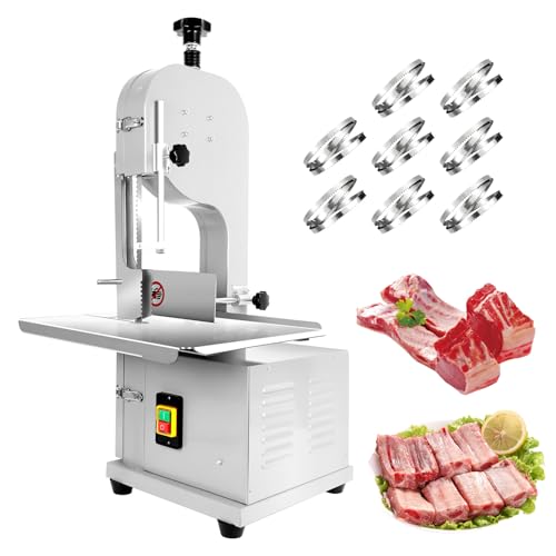 1500W Electric Bone Saw with Stainless Steel Workbench, 8 Saw Blades B645