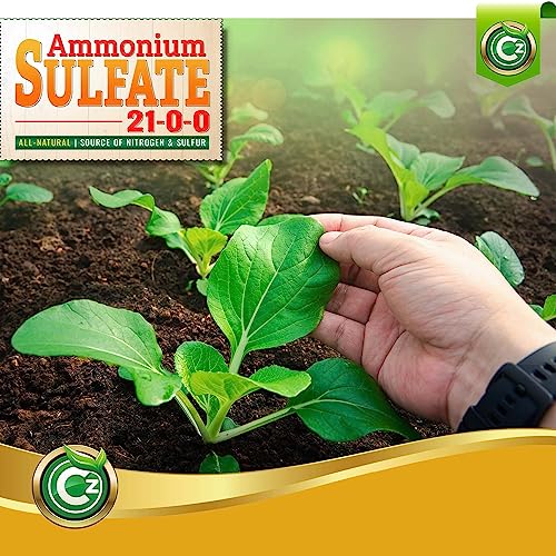 Ammonium Sulfate Fertilizer 21-0-0 +24% Sulfur Plant Food H77550