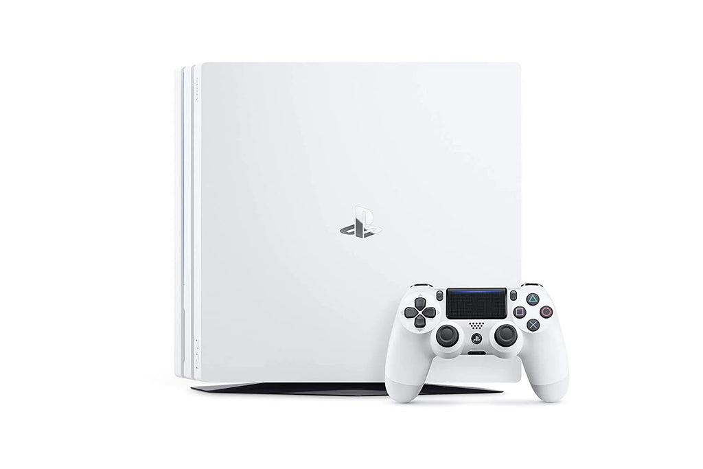 PlayStation 4 500GB Matte White Gaming Console with 2 Controller O750133