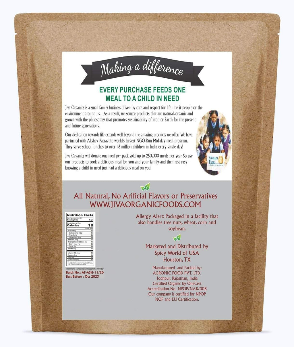 Ashwagandha Root Powder 1.25 Pound (20oz) V4327