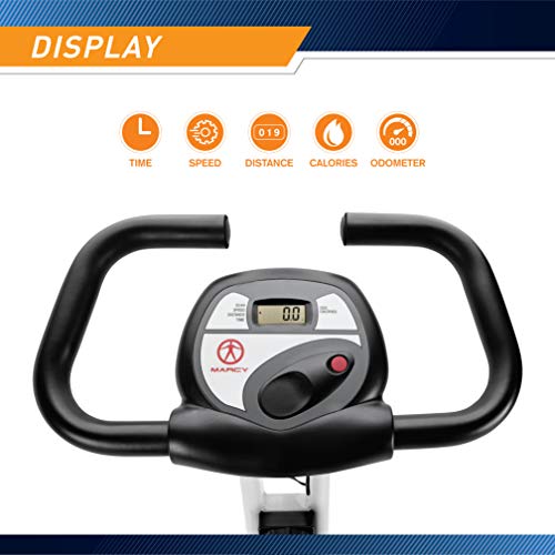 Foldable Upright Exercise Bike with Adjustable Resistance N4163