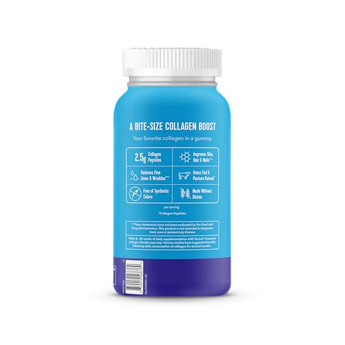 Grape Flavor Collagen Gummies, 120 ct, Pack of 2 H29732