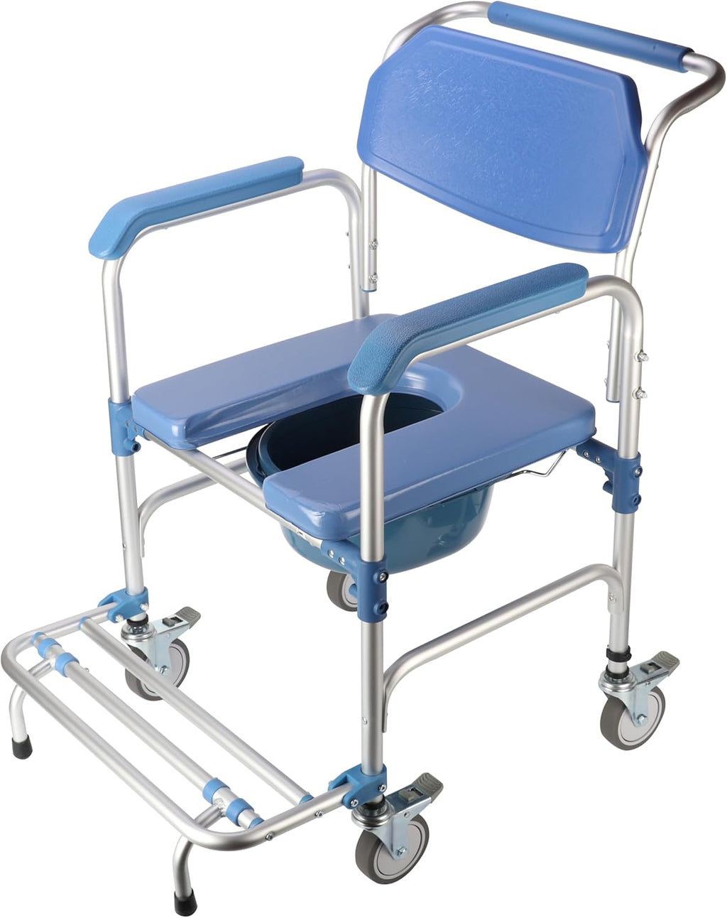 Shower Commode Chair with Wheels P749420