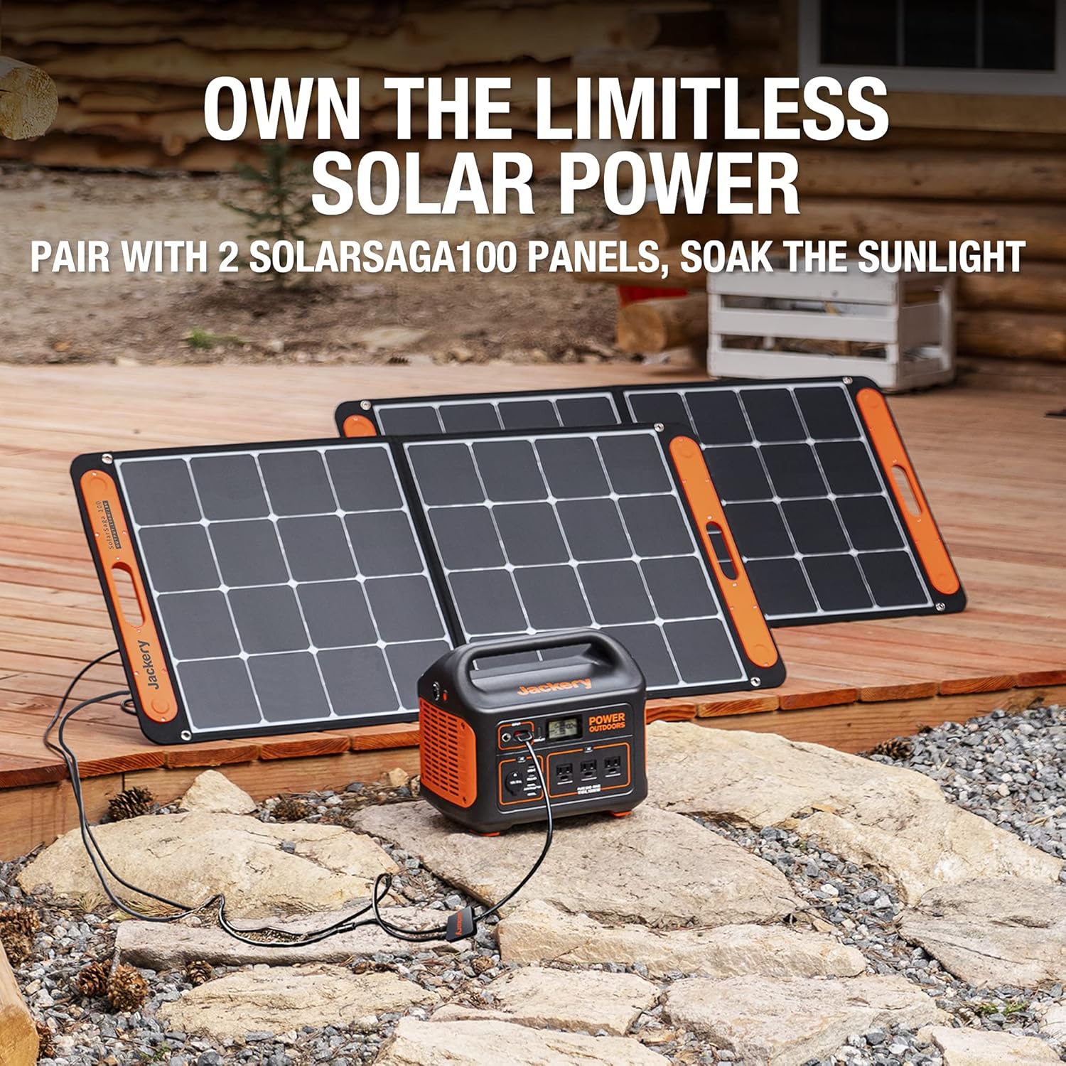 1002Wh Portable Power Station with AC Outlets D80455