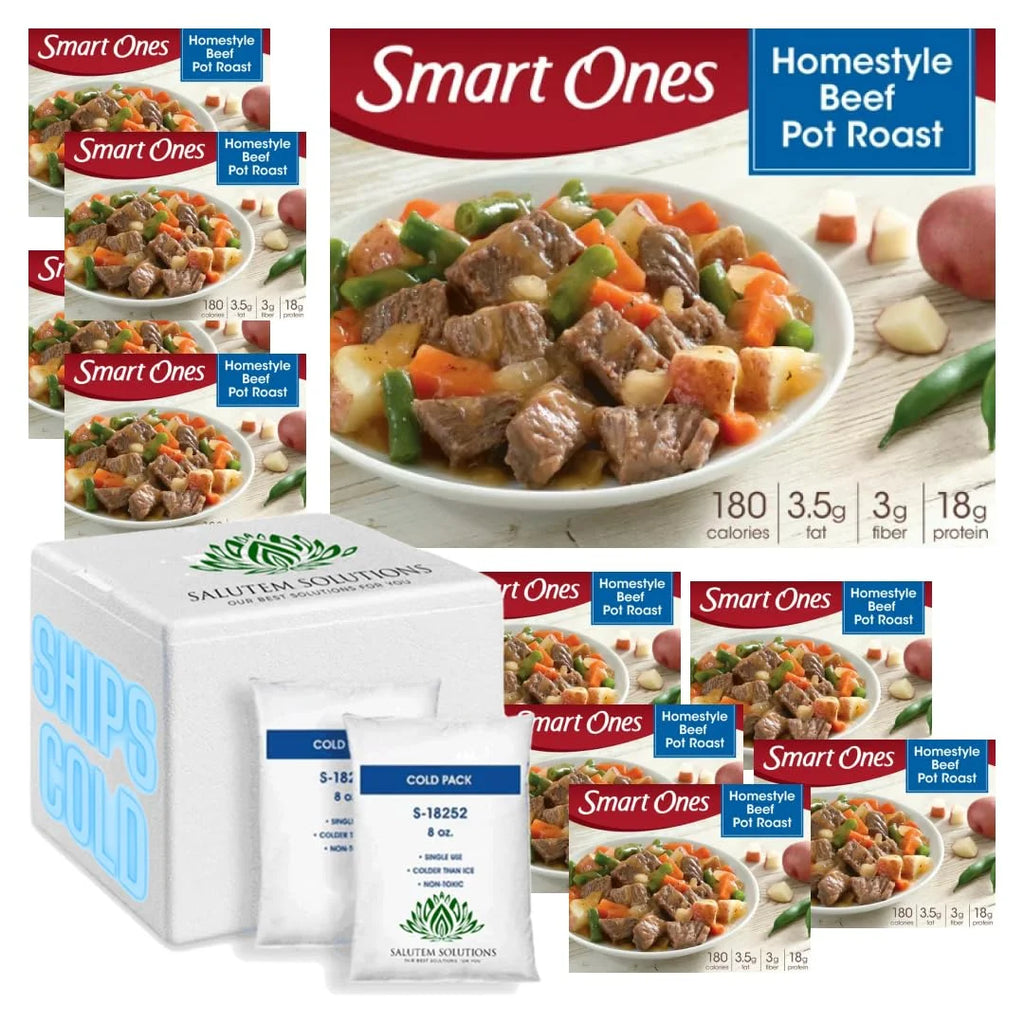 9 Oz Frozen Beef Pot Roast Meal - Pack of 10 R488