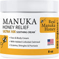 Manuka Honey Eczema Cream (4oz) Moisturizing Lotion Q82935