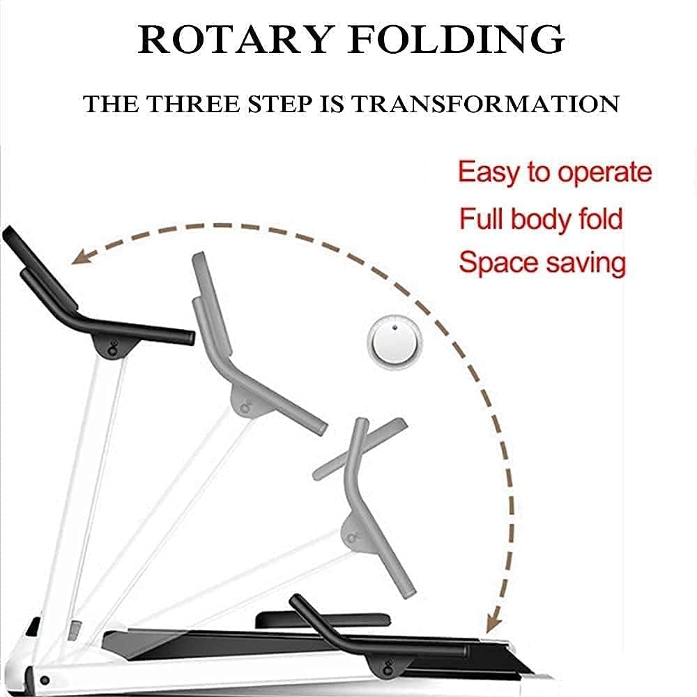 Folding Treadmill with LCD Monitor Z682