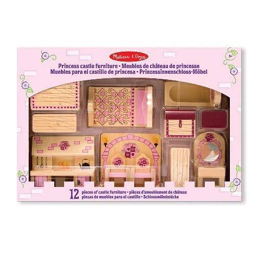 12 Pcs Wooden Dollhouse Furniture W3698