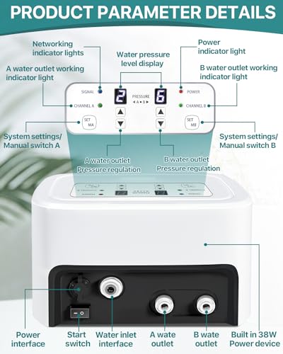 Reptile Misting System with Timer and Fine Water Mist Nozzles H77586