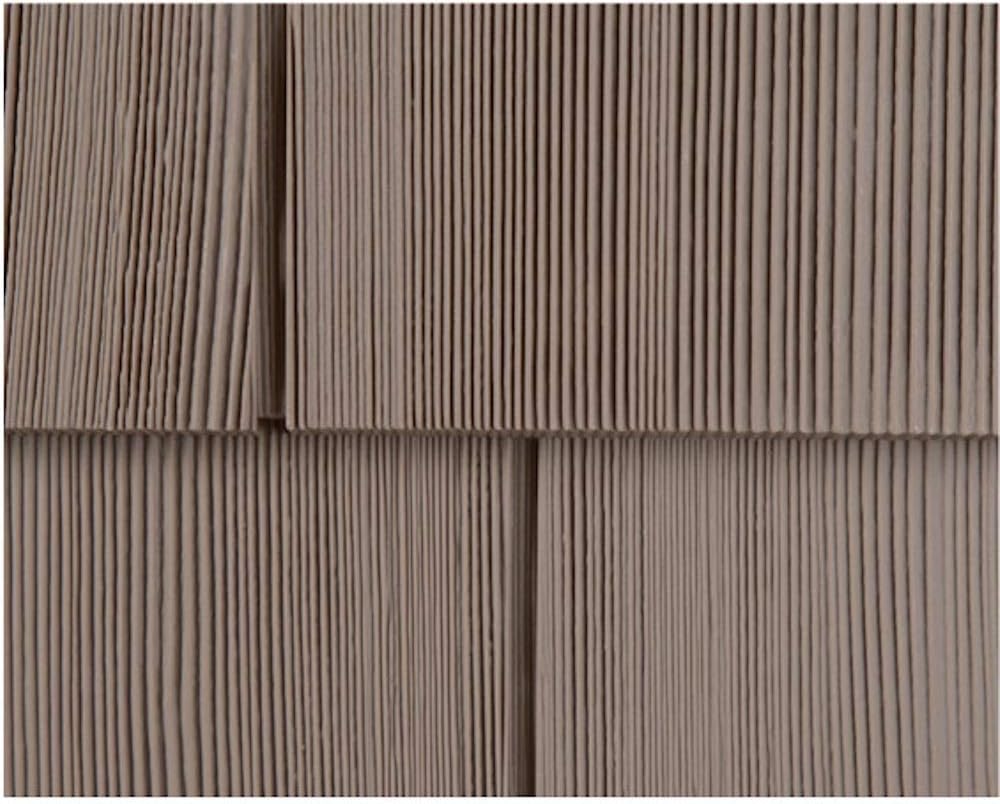 Double 7in. Cedar Shake Vinyl Siding Slate L15999