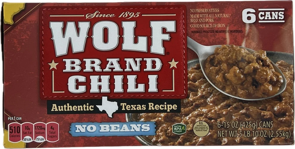 15 Ounce Cans (Pack of 6) Chili N656133